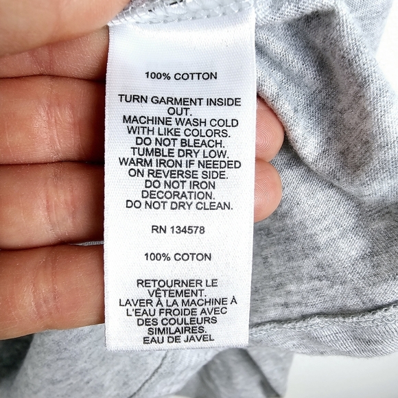 Vineyard Vines Lax Victory Lap Heather Grey Long Sleeve Shirt NWT - Picture 9 of 10